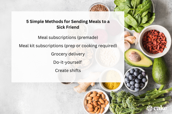5 Simple Methods for Sending Meals to a Sick Friend